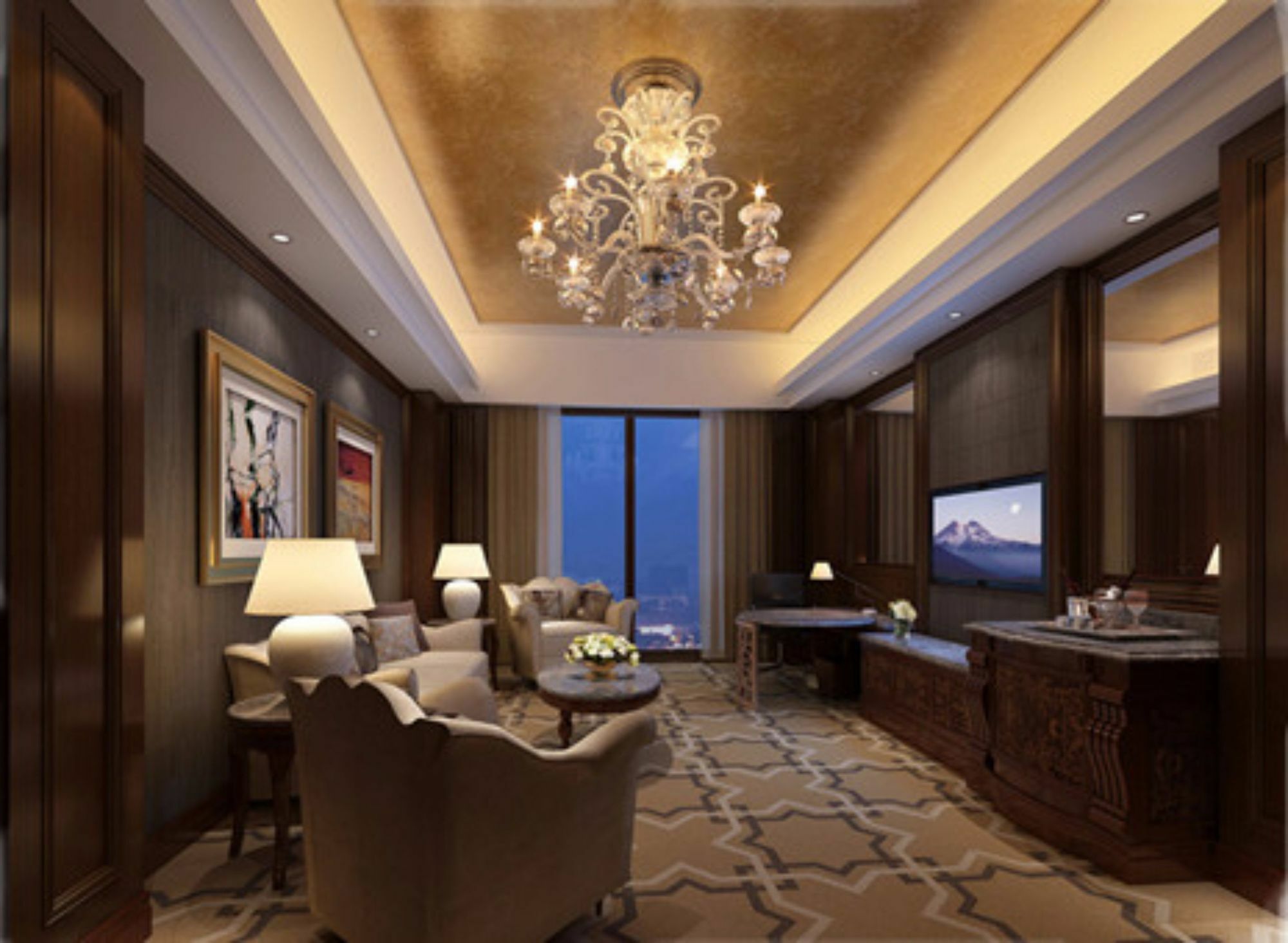 Jinan Luxury Blue Horizon Hotel 外观 照片